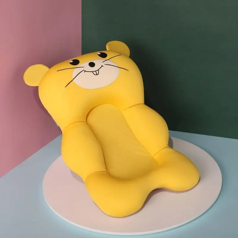 وسادة استحمام للأطفال الرضع ناعمة ومريحة لحديثي الولادة ملحقات استحمام للأطفال حديثي الولادة للاستحمام الآمن 425F #4