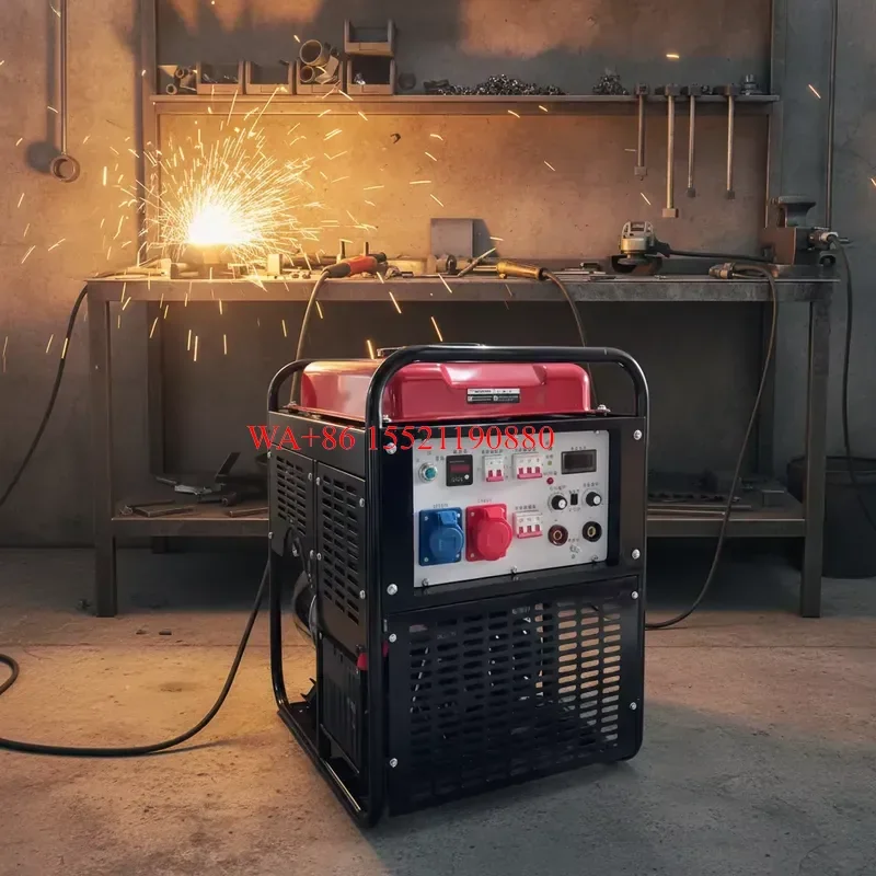 WMWMNU for Diesel Powered Auto Start Mobile Portable Integrated Generator and Welding Machine Unit