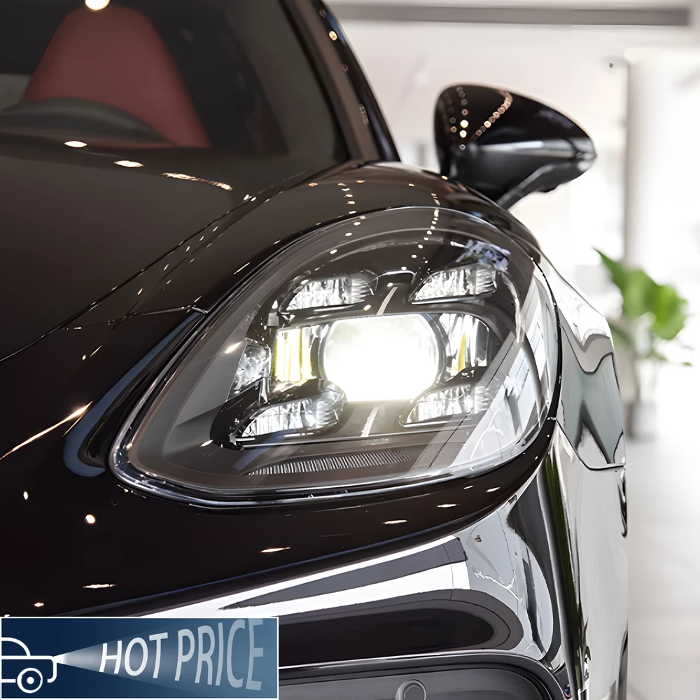 

Car Lights For Porsche Panamera 971 2017-2022 Auto Headlights Assembly Upgrade High Configure LED front near lamp far lamp