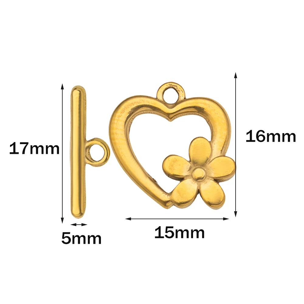 Variant: Gold Flower15X16mm