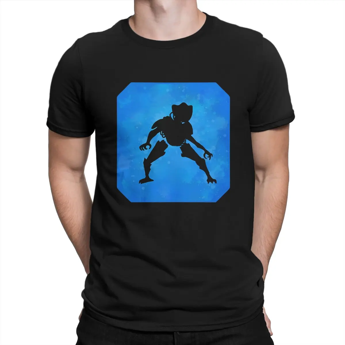 Slay the Spire Game Newest TShirt for Men Defect Round Neck Basic T Shirt Hip Hop Gift Clothes OutdoorWear