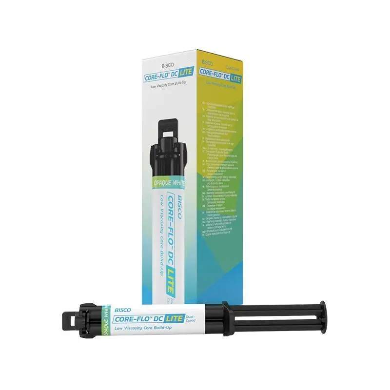 Dental Materials BISCO Post Core Resin Cement Double Curing Resin Water Mender Low Consistency Crown Core Material 8g/tube