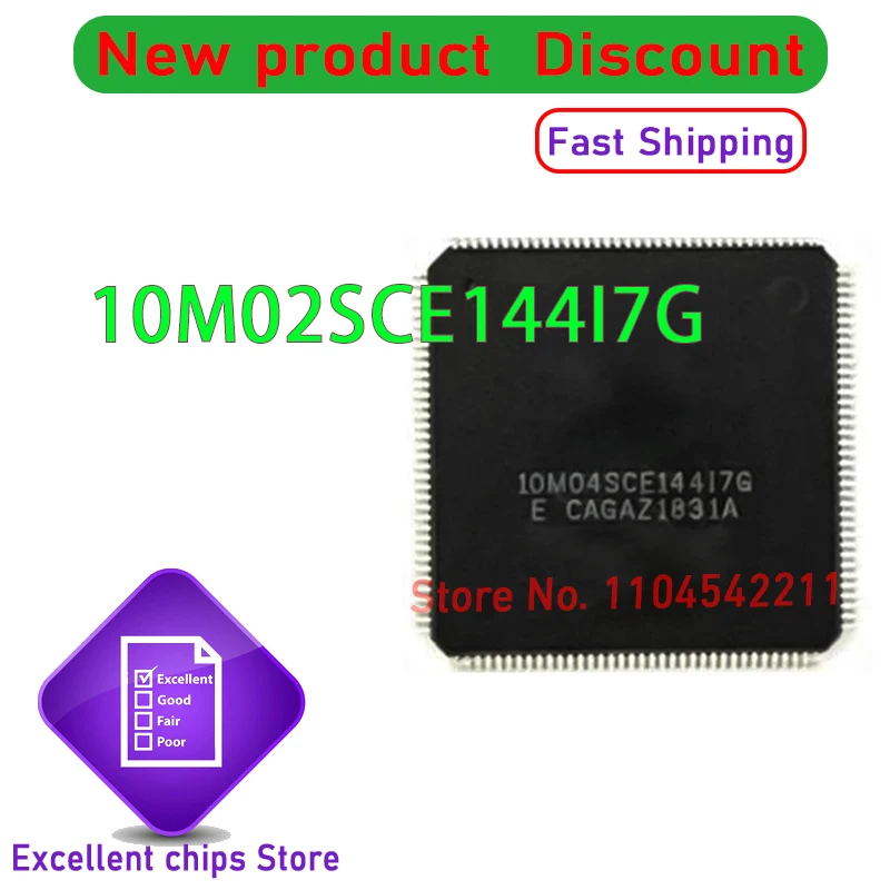 

5PCS~10PCS!!! NEW Original 10M02SCE144I7G QFP144 In Stock