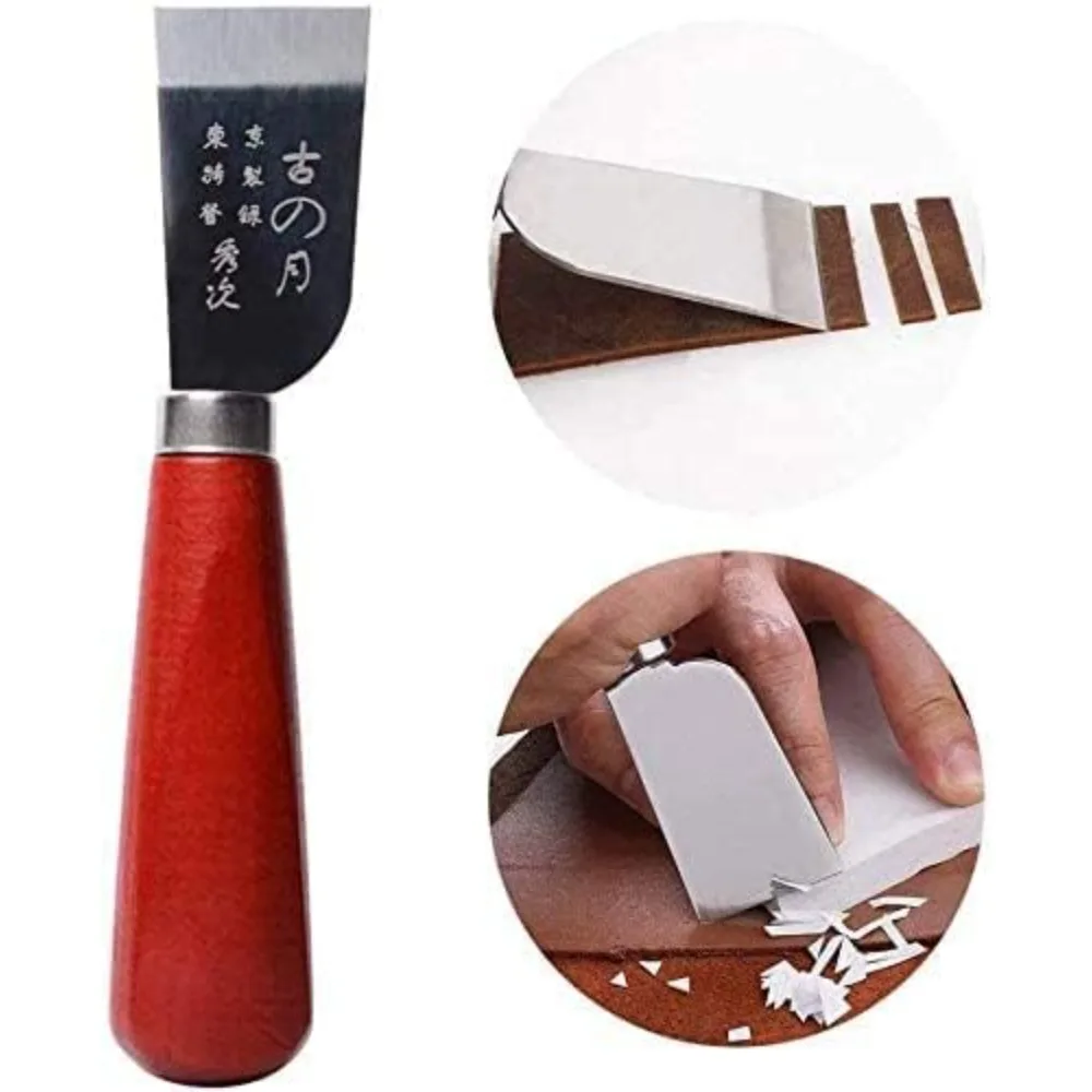 DIY Handmade Leather Tools Guyue Leather Cutting Knife Cutting Knife Leather Cutting Knife Shoe Repair Knife Spatula Tool