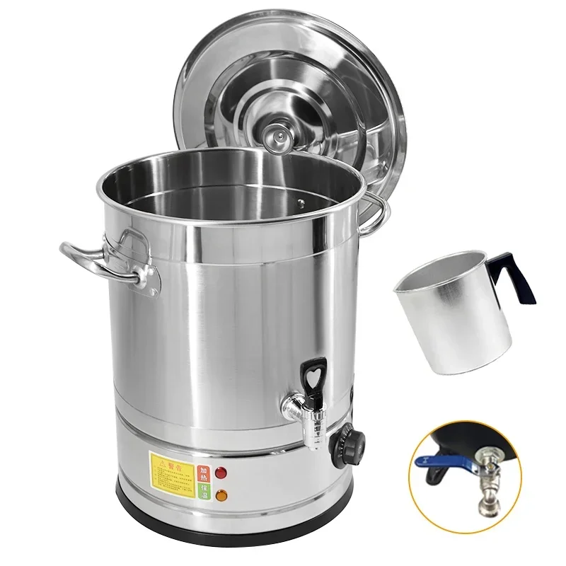 19L Stainless Steel electric Wax Maker Equipment  wax meltering machine for Candle making