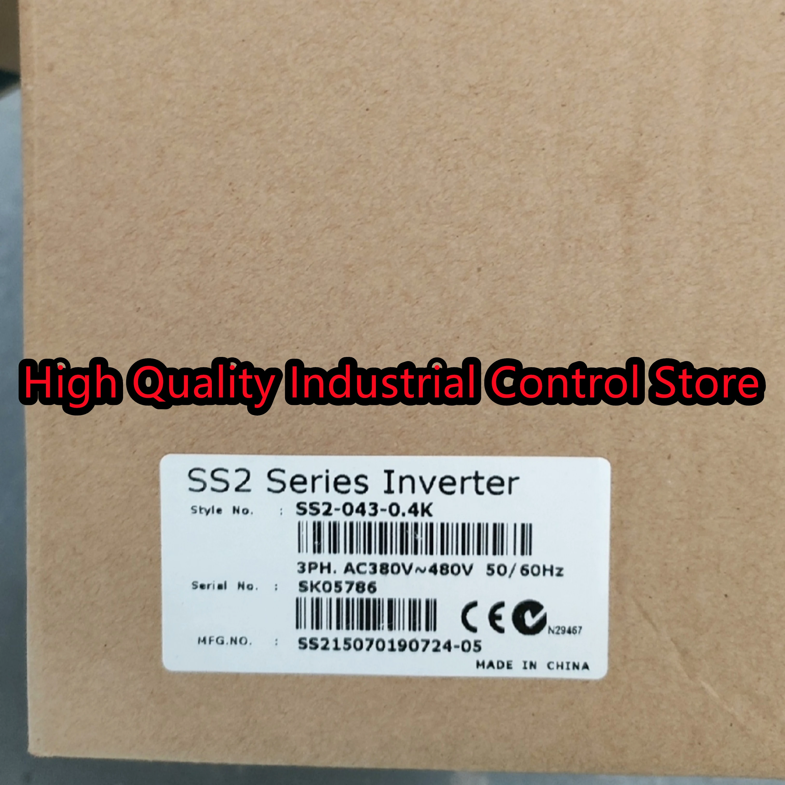

SS2-043-0.4K 380V 0.4KW SS2-043-0.75K 380V 0.75KW Frequency converter new original