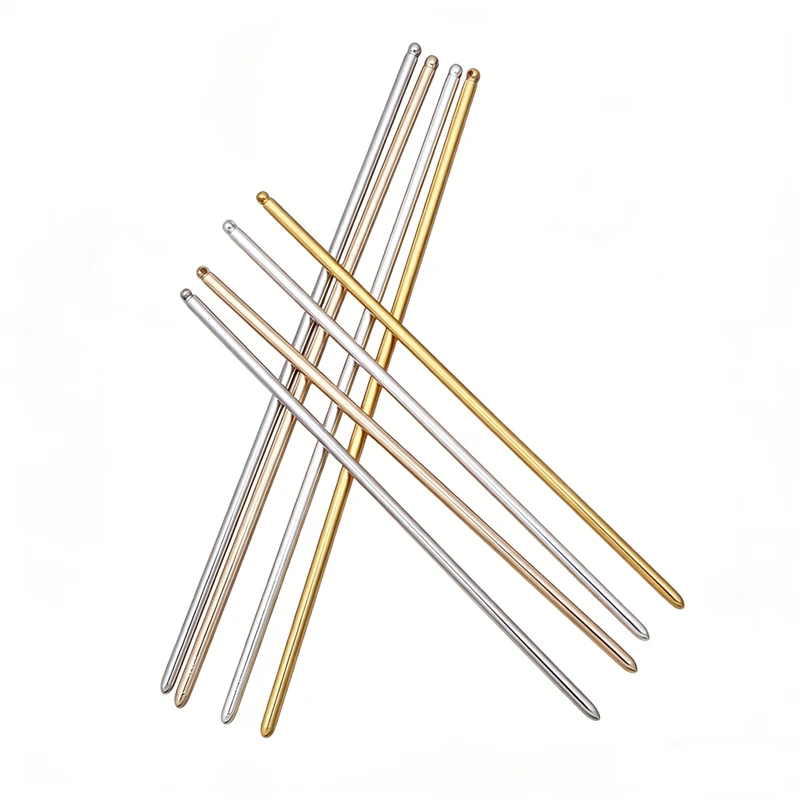 

BoYuTe (50 шт./лот) 125-150 мм железные палочки для волос, фабричные поставки, материалы для рукоделия и аксессуаров для волос