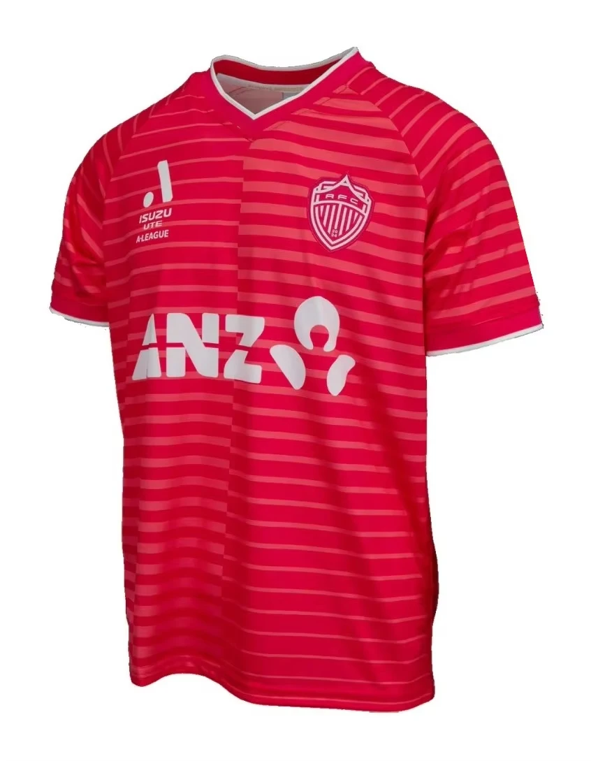 25-26 Australia A-League Auckland FC match Training football jersey Autumn Sports Dry Quickly Men's T-Shirt Children's Clothing