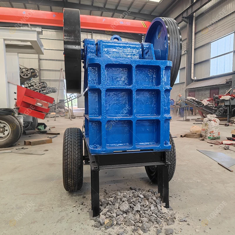 

New Type Portable Stone Crusher Model Pe 150x250 Mobile Jaw Crusher