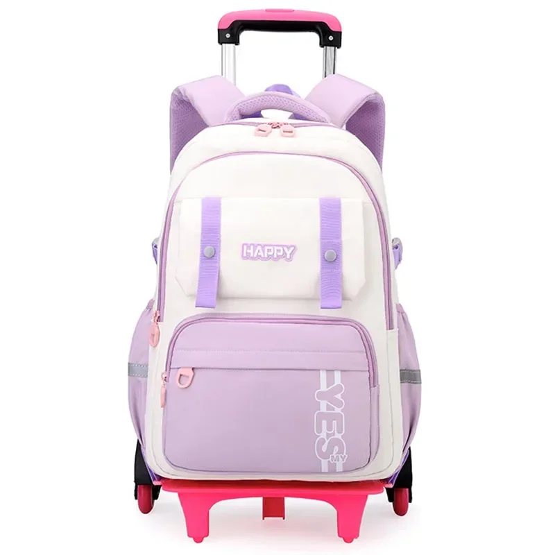 New Vuelta Al Cole Material Escolar Trolley Okul Çantası Erkek Mochila Niña Infantil Rolling Sac Ecole Fille Bookbags Zaino Uomo