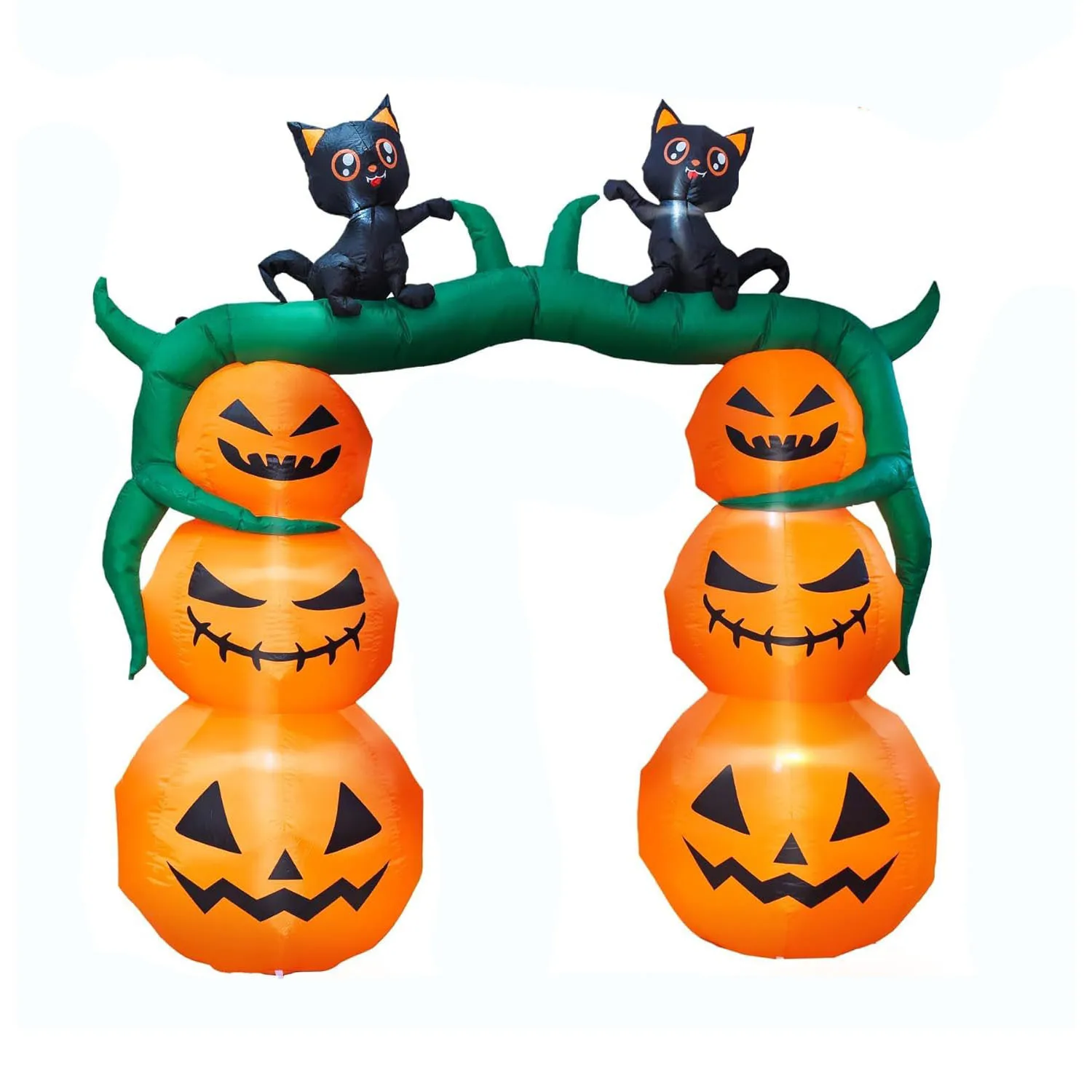 국경을 넘는 새로운 할로윈 풍선 아치 에어 몰드 할로윈 파티 장식 용품 마당 장소 배치 소품