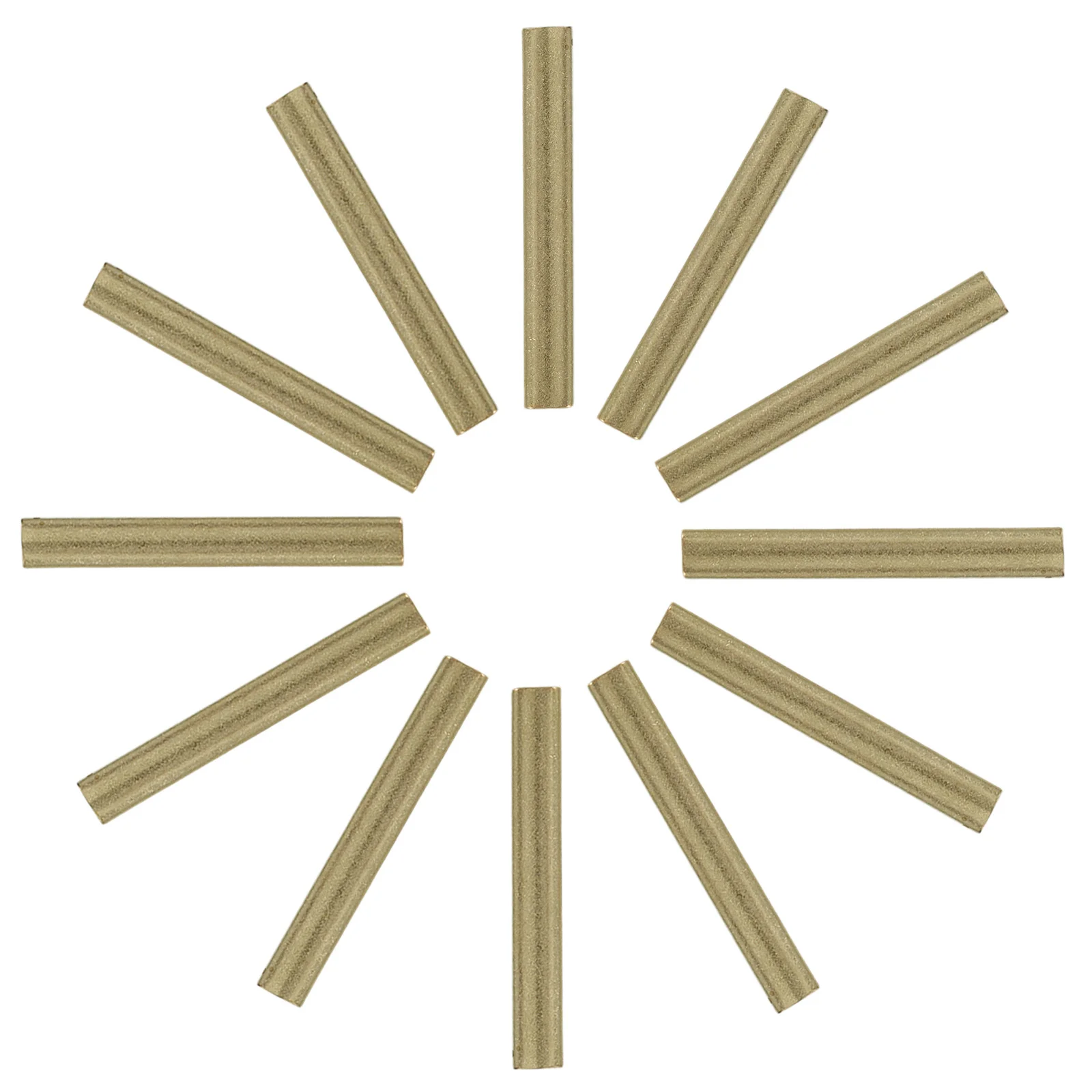 100Pcs Copper Tube Beads Hollow Square Brass Tubes Gold Plated for DIY Jewelry Making Supplies Bracelets Necklaces Earring Craft