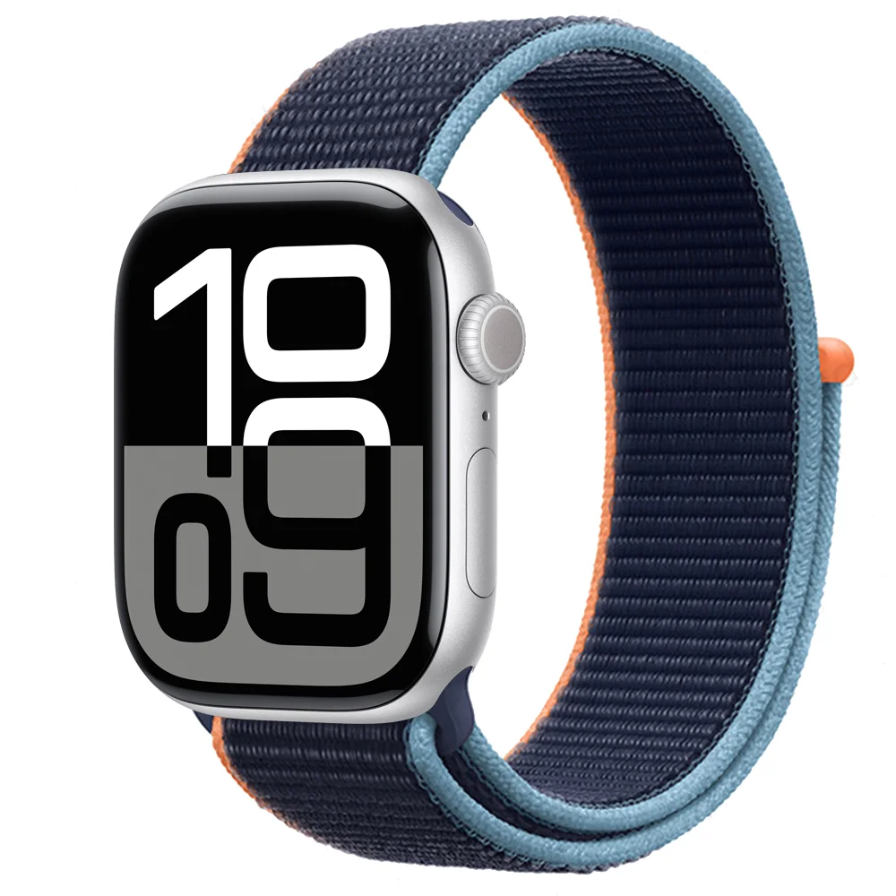 Neues Nylon-Schlaufenarmband für Apple Watch Band 12 11 42mm 46mm 44mm 40mm 41mm 45mm 49mm Armband Correa iWatch 10 9 8 7 6 SE3 Ultra 4