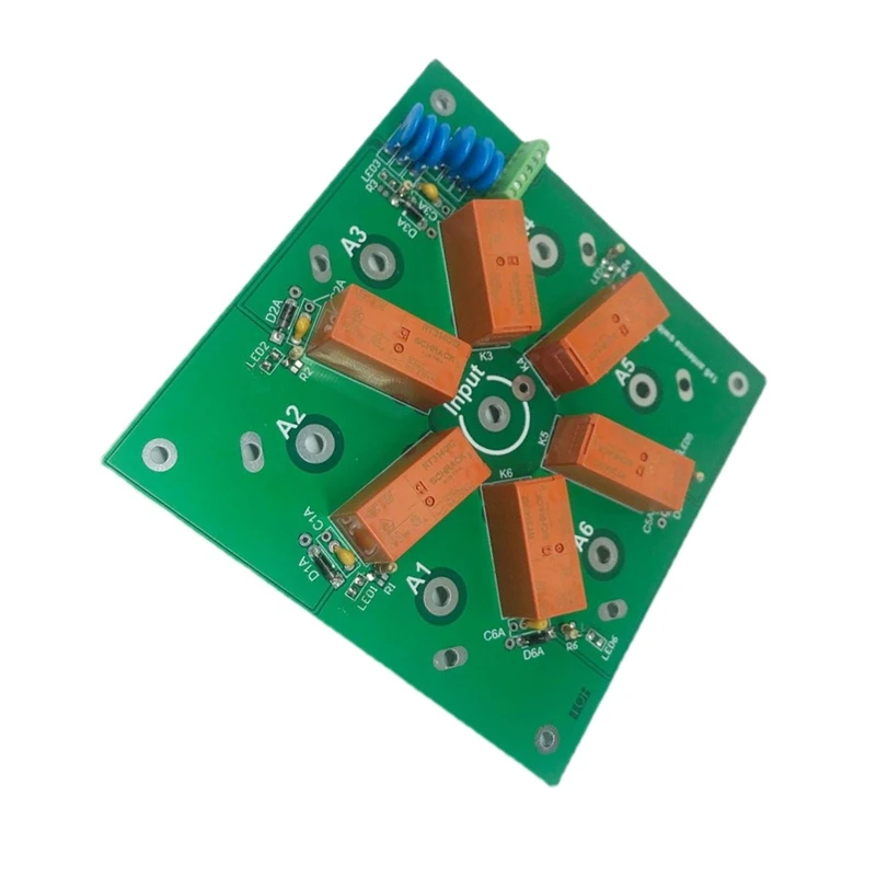 6:1 Coaxial Remote Antenna Switch Module SO-239 Finished Product 1.8Mhz--60Mhz