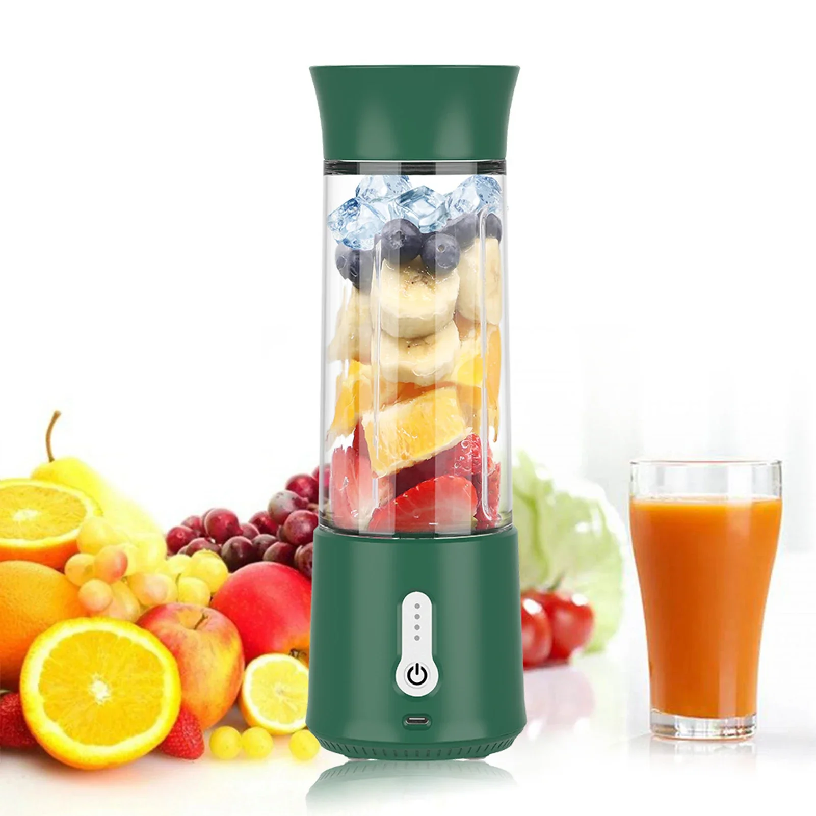 

Rechargeable Mixers Fresh Fruit Juicers Usb Portable Juice Bottle Mini Fast Electric Blender Smoothie Ice Maker juice extractor