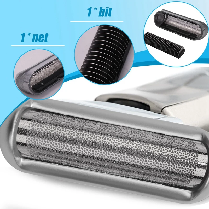 Replacement Shaver Foil And Cutter Fits Braun Cruzer 5S P40 P50 P60 P70 P80 P90 M30 M60 M90 550 555 570 575 5604 5607