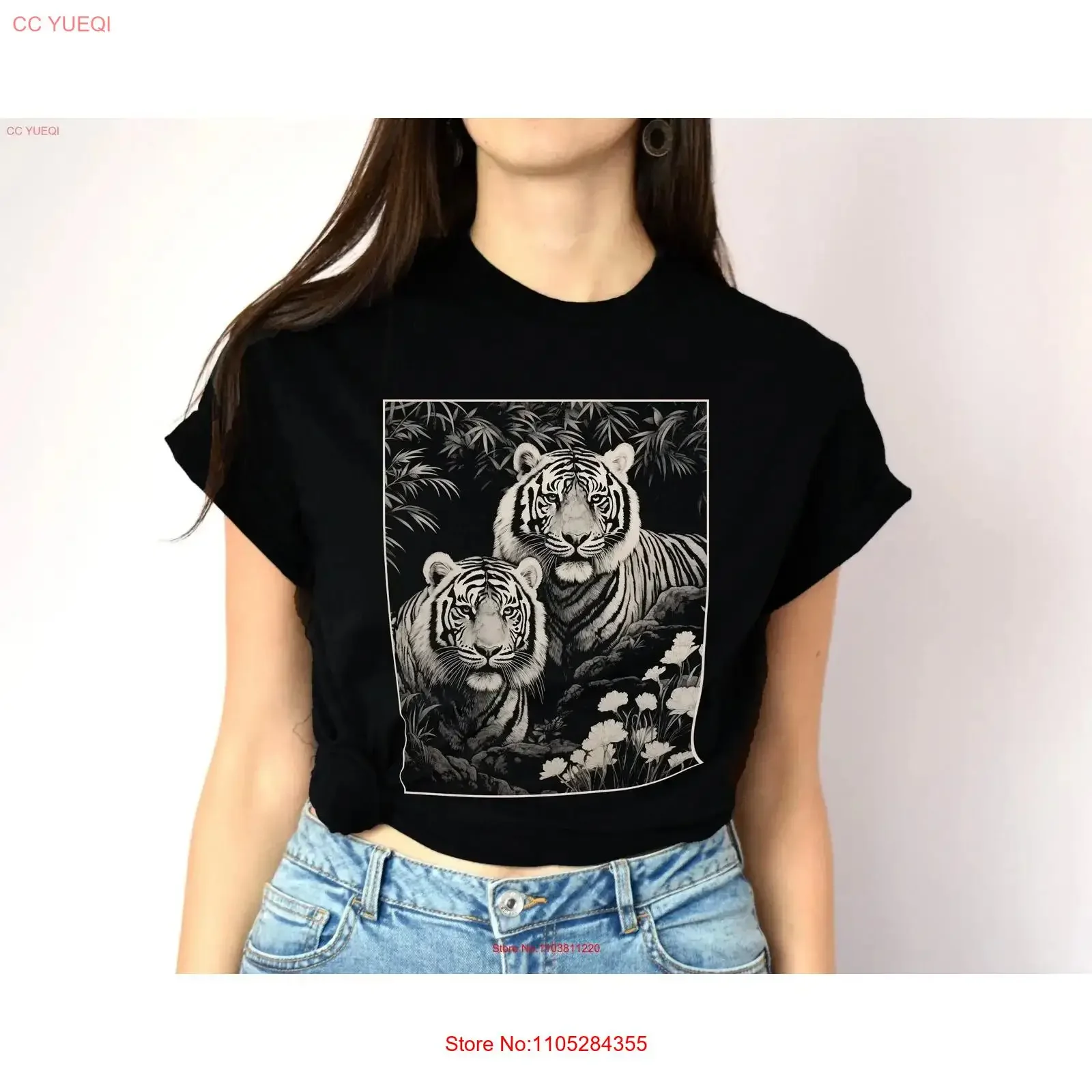 Mexican Tiger Blanket Design T Shirt vintage Washed streetwear Versatile fashion designer clothes Breathable Slightly