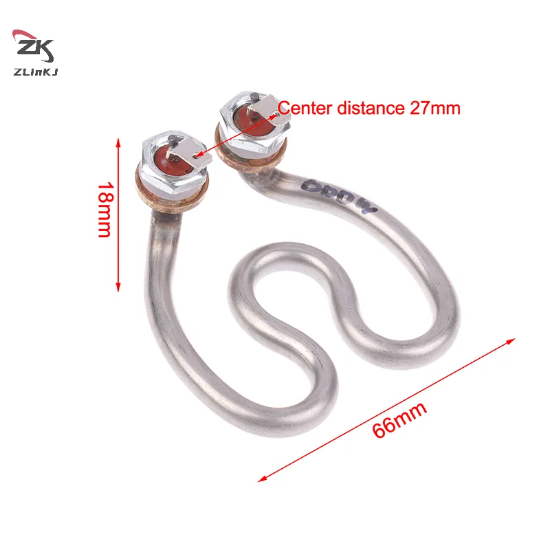 500W/600W 220V Electric Kettle Stainless Heating Element Horseshoe Water Electric Heat Tube For Coffeemaker