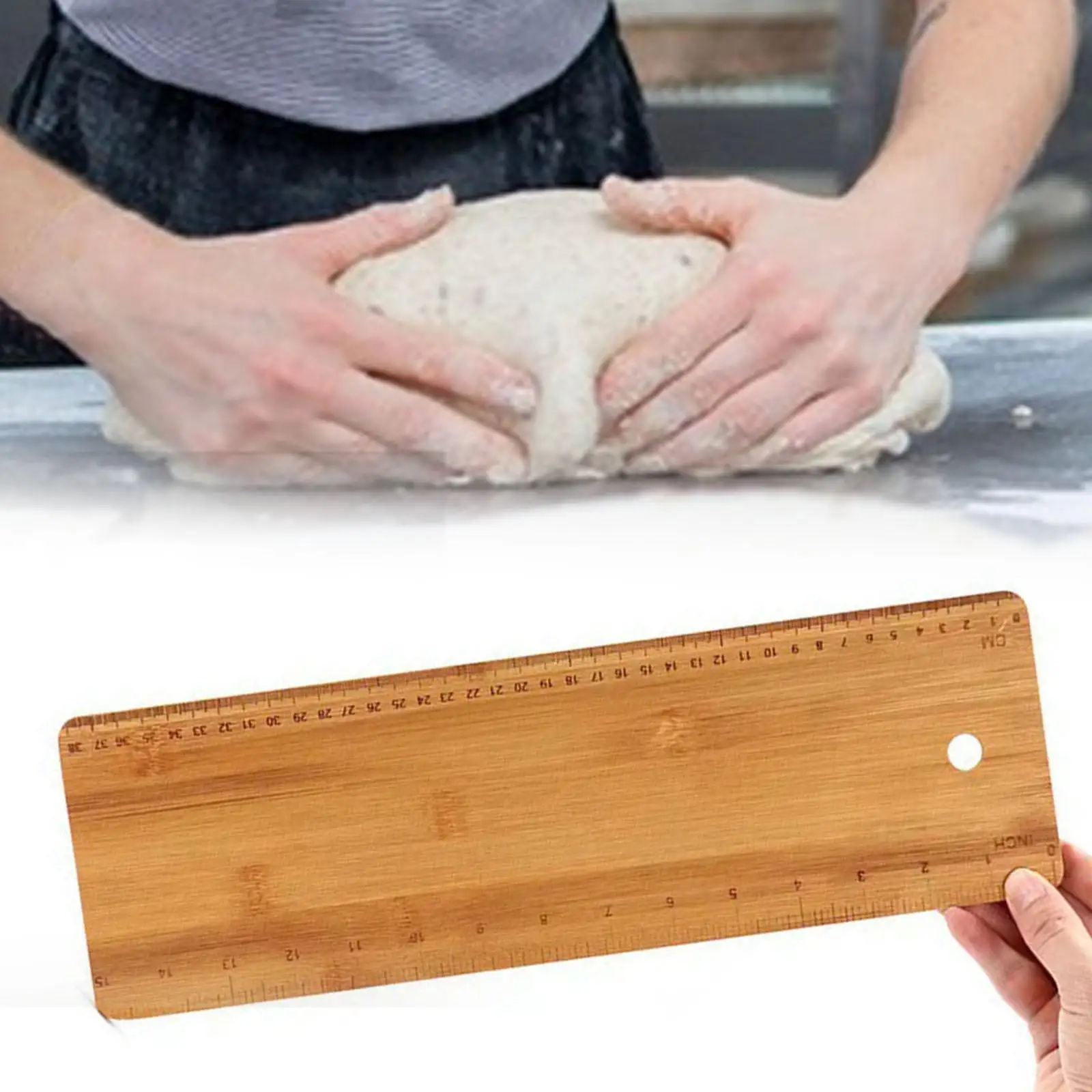 Transfer Peel with Dimensions Kitchen Tool Multipurpose Bread Serving Tray for French Bread Pastries Pizzas Cookies Pie