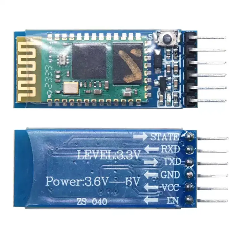 HC-05 HC-06 Bluetooth Module Master Slave Integrated Wireless Serial Port Transceiver Board with Dupont Wires