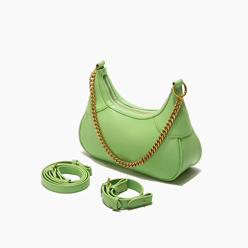 

High-end bag for women 2025 new chain crescent bag designer underarm bag niche shoulder crossbody crescent bag Party handBag new