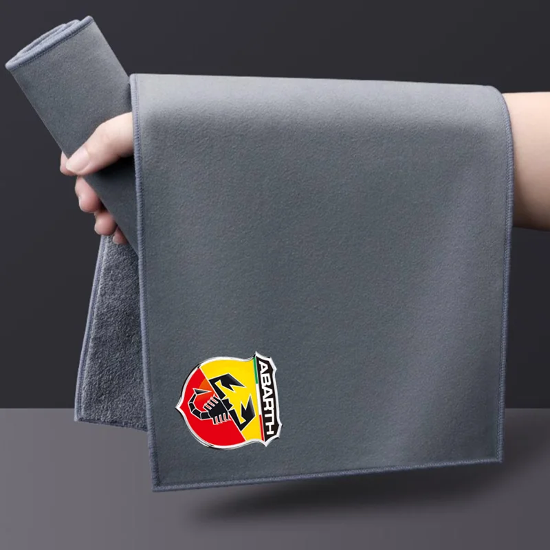 Microfiber Towel Car Wash Super Absorbent Car Cleaning Detailing Cloth For Fiat Abarth 595 Abarth 500 abarth 124 spider