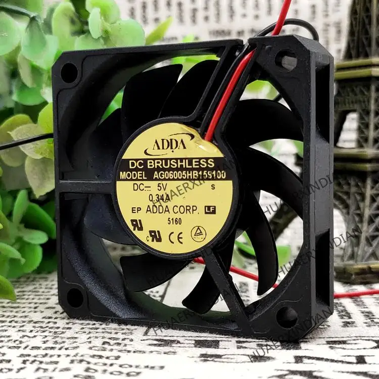 جديد AG06005HB159100 6015 DC5V 0.34A 2 6 سنتيمتر التبريد مروحة الجمعية عدة