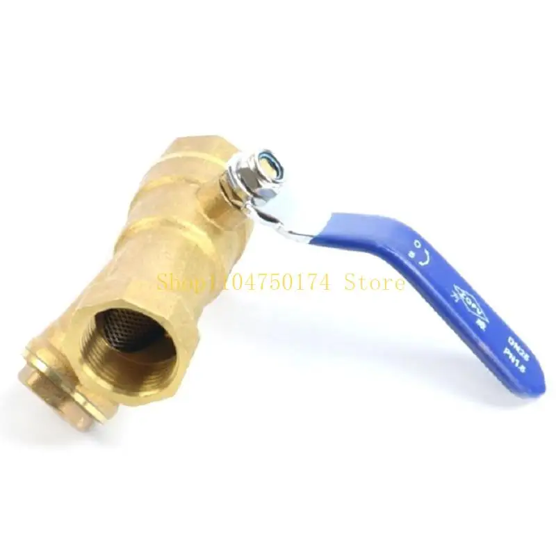 1/2inch Female Thread Brass Online Y Type Filter Strainer Pipe Fitting Connector Adapter For Water DN15 DN25 top sale