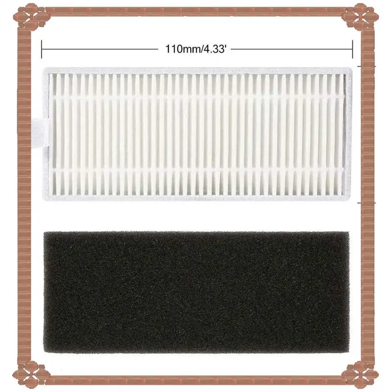 24-Hour Delivery 2 Set Replacement Parts Main Brush Side Brushes Filter For Kyvol Cybovac E20, E30, E31 Robot A