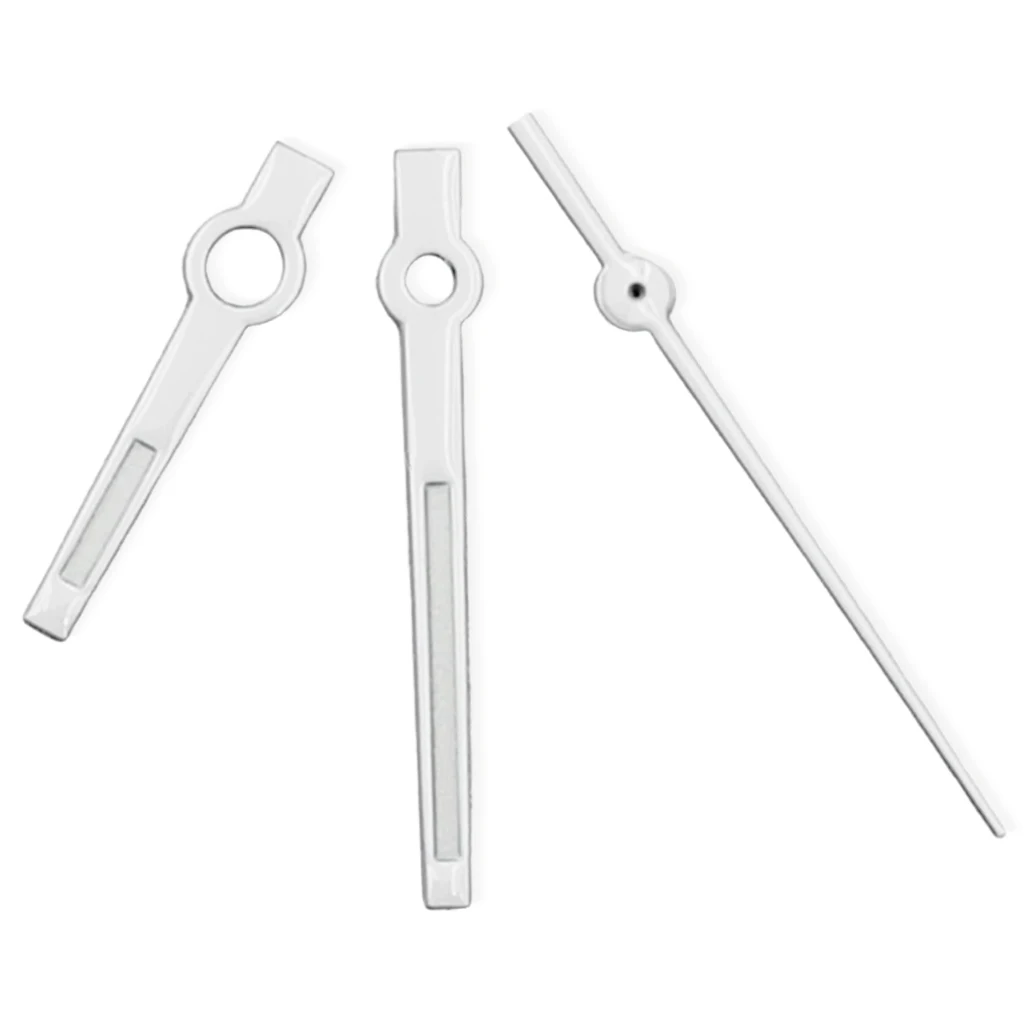 White Watch Hands Fit NH35 NH36 ETA 2824 2836 Miyota 8205 8215 821A Mingzhu 2813 3804 Green Luminous Automatic Movement Parts