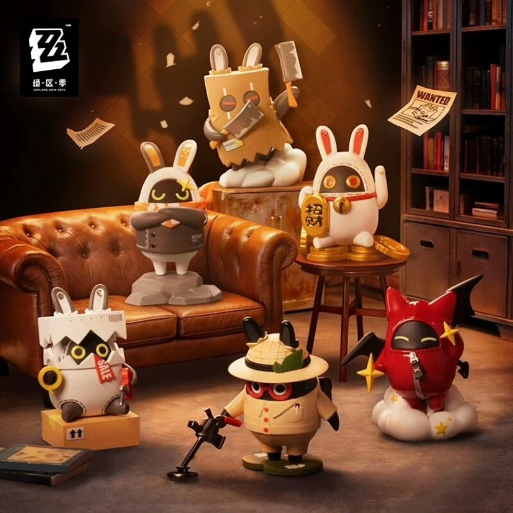 

Zenless Zone Zero Bangboo Party Series Blind Box Anime Peripherals Figure Doll Cute Desktop Ornament Trendy Mystery Bag Toy Gift