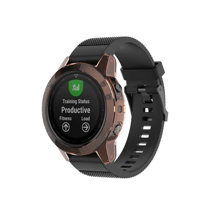 เคส TPU สำหรับ Garmin Fenix 5X 5 5S PLUS สมาร์ทวอท์ชเคสซิลิโคนแบบนิ่มสายกันชน Fenix5อุปกรณ์เสริมเปลือกกรอบ