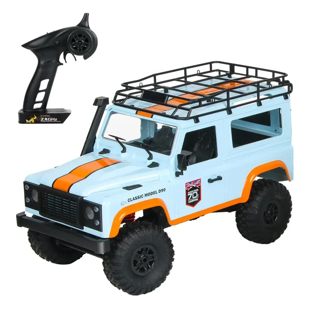 MN-99/99S 2.4G 1/12 4WD RTR Crawler RC Car For Land Rover 70 Anniversary Edition Vehicle Model