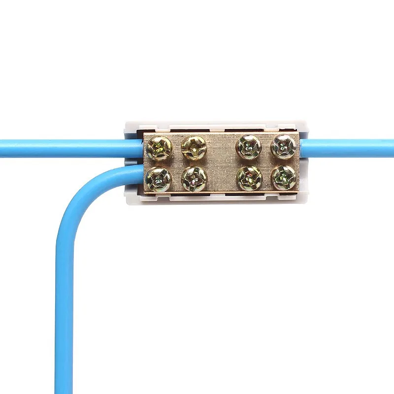 High power wire connector main line 1-6mm2 branch line 1-6mm2 high quality copper conductor quick connector T-clamp