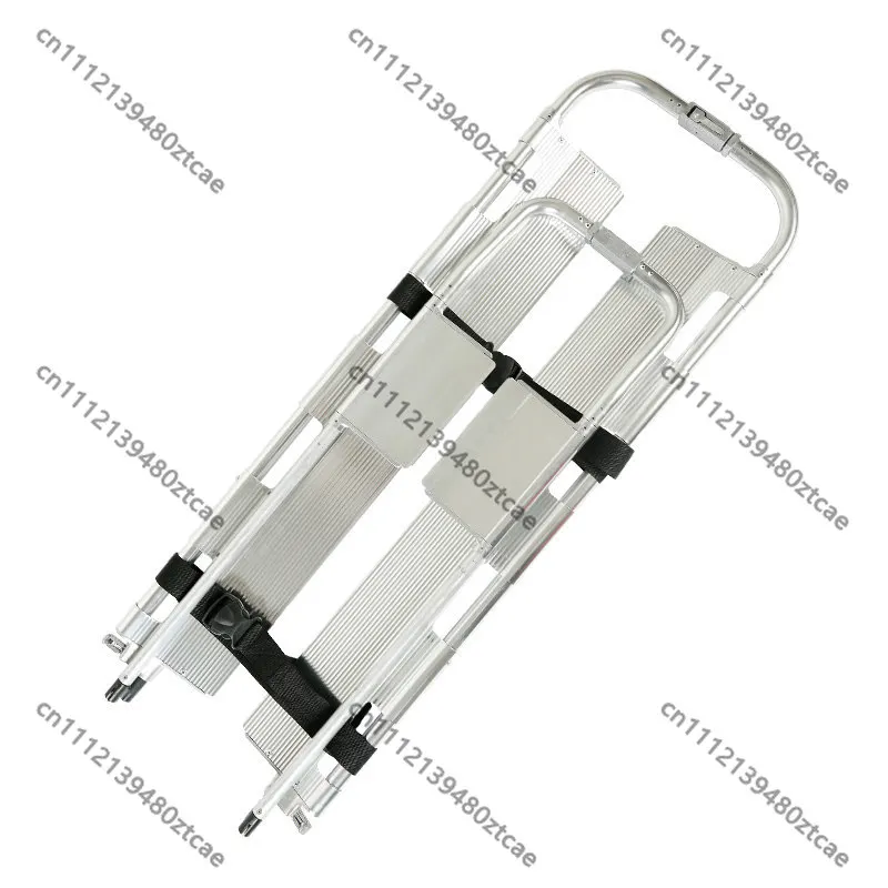 Aluminum Alloy Scoop Stretcher Foldable Detachable Emergency Rescue Stretcher for Hospital Ambulance
