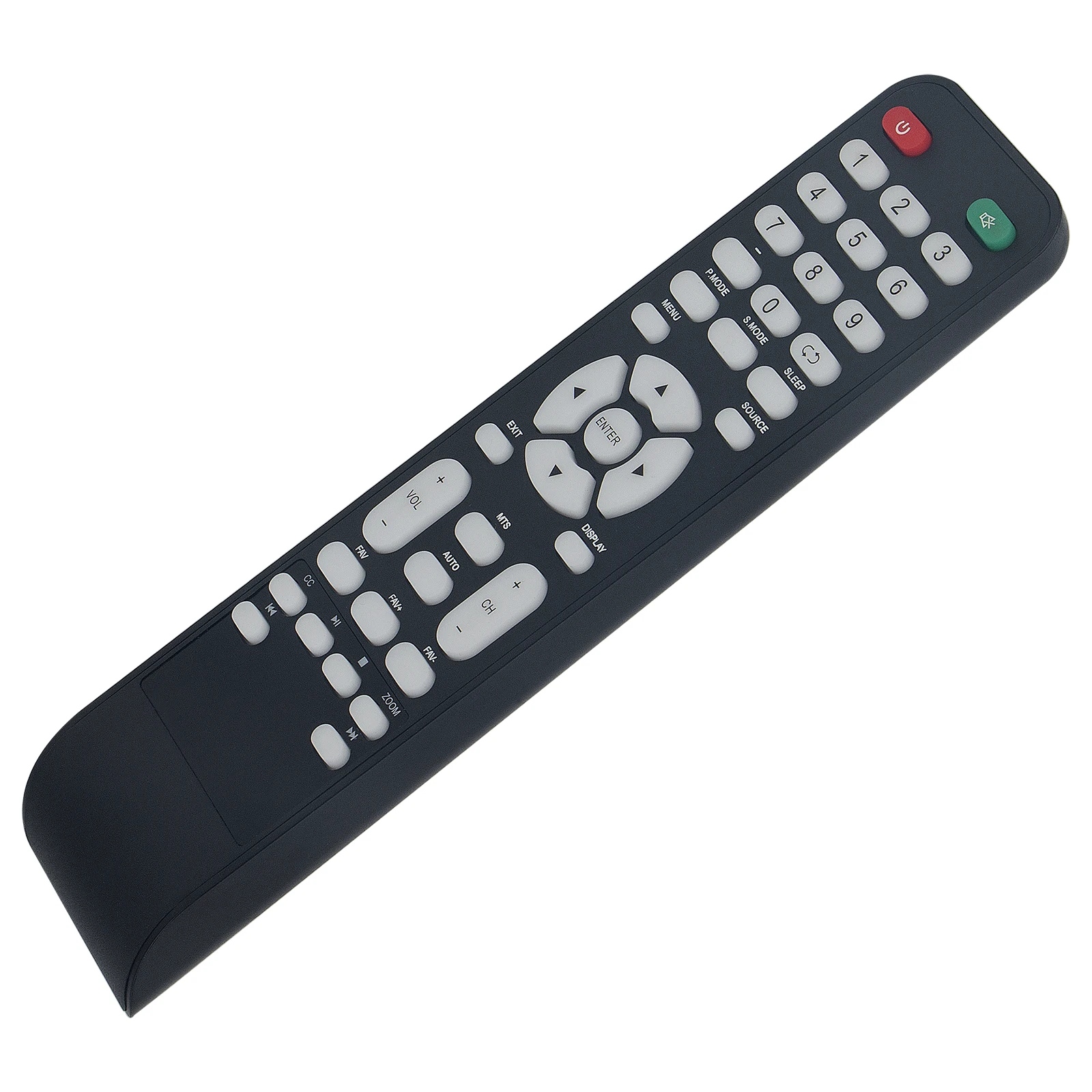 Nuevo Control Remoto de Repuesto RCS00001 Compatible con Televisores SANSUI SLED-4216 SLED-4319 SLED-5015 SLED-5018 SLED-5019 SLED-5515