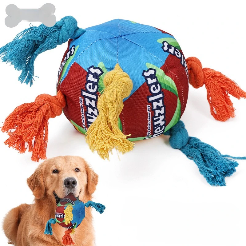 Pet New Dog Toy Twist Sugar Ball Dog Toy Teeth Grinding Wisdom Hiding Eating Smelling And Smelling Ball Toy Interaction