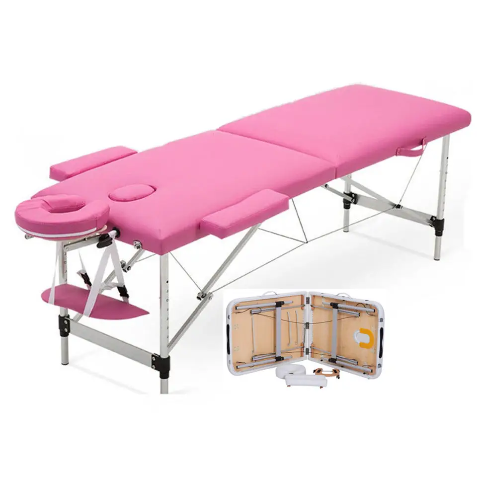 Wooden Massage tables&beds beauty  massage table spa bed folding table facial portable massage bed