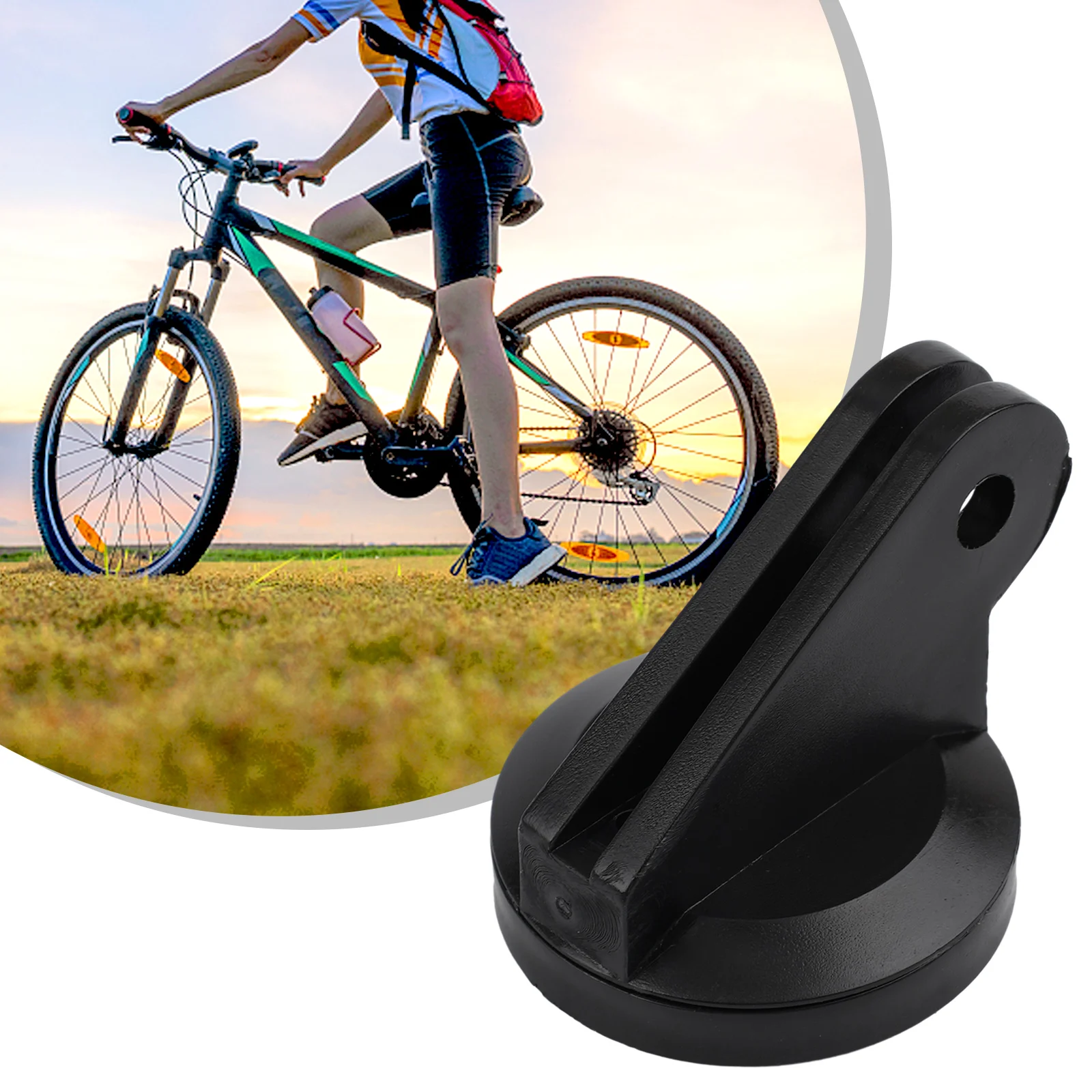 Hot Sales Bike Computer Mount Bicycle Stopwatch Stand Black Lamp Lifting For GOPRO Connecting Practical Seat Accessories