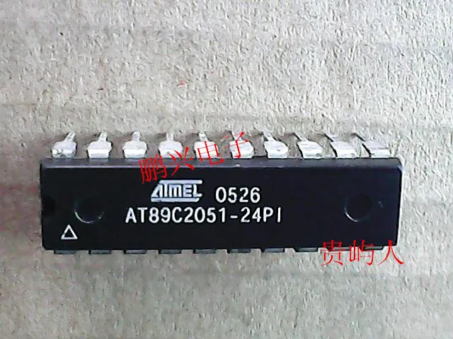 Free shipping  AT89C2051-24PI  AT89C2051-24PU AT89C2051-24PC DIP-20   10PCS