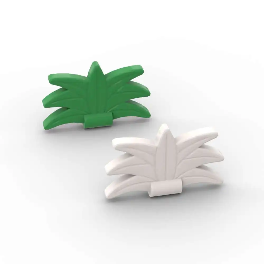 

MOC 10PCS Part Bricks 6029 6029b Plume Feathered Headdress Building Blocks Set Assemble Particle DIY Toys Children Birthday Gift