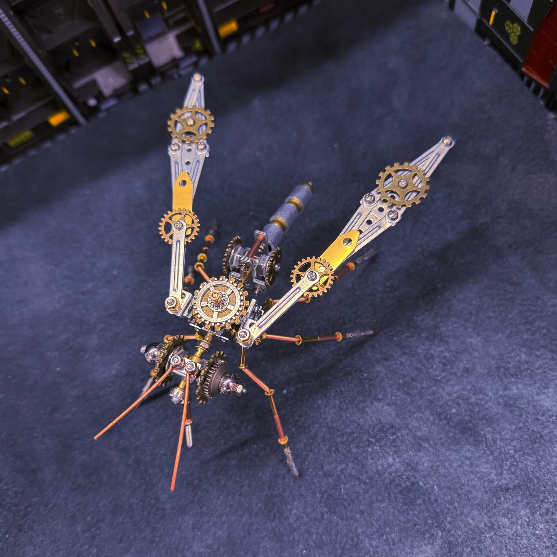 Mechanical Mosquito Steampunk Mechanical Insect Metal Assembly Model Puzzle Creative Gift
