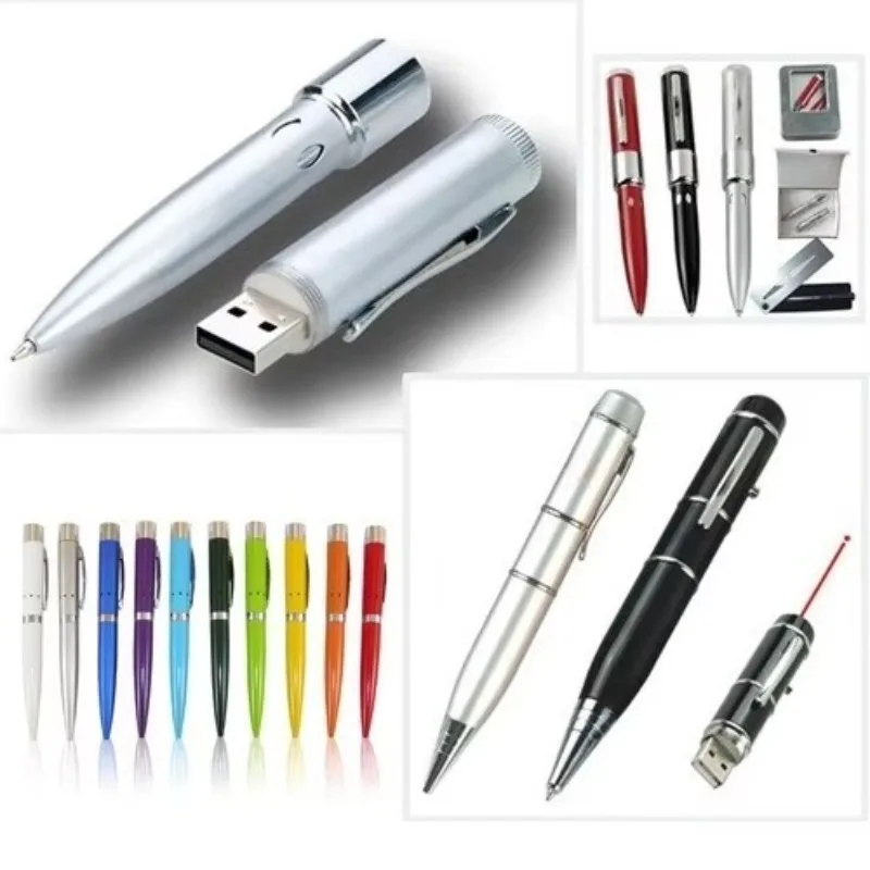 New Pen USB Flash Drive 4GB 8GB 16GB 32GB 64GB USB Stick Pencil Shape Gift Pen Drive Memory Disk