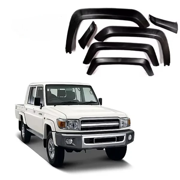 

ABS Plastic Fender Flares Wheel Body Parts for Land Cruiser 79 Hilux City Model Perfect Fit