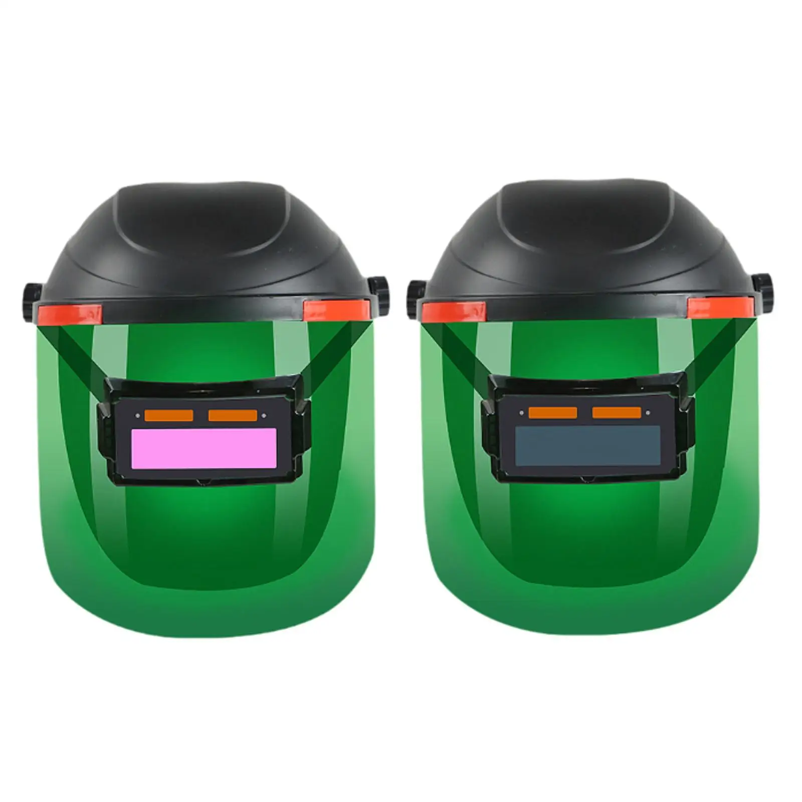 Solar Auto Darkening Welding Helmet PC for Welding Grinding Shade Range 9-13