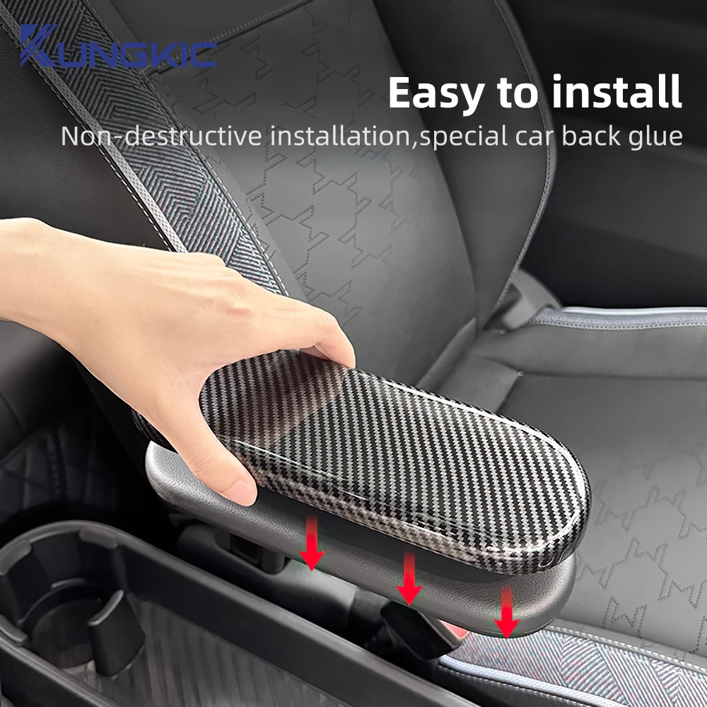 

Car Center Console Storage Box Armrest Panel Cover Sticker for Mini Cooper E/SE J01 EV Aceman J05 2024 2025 Interior Accessories