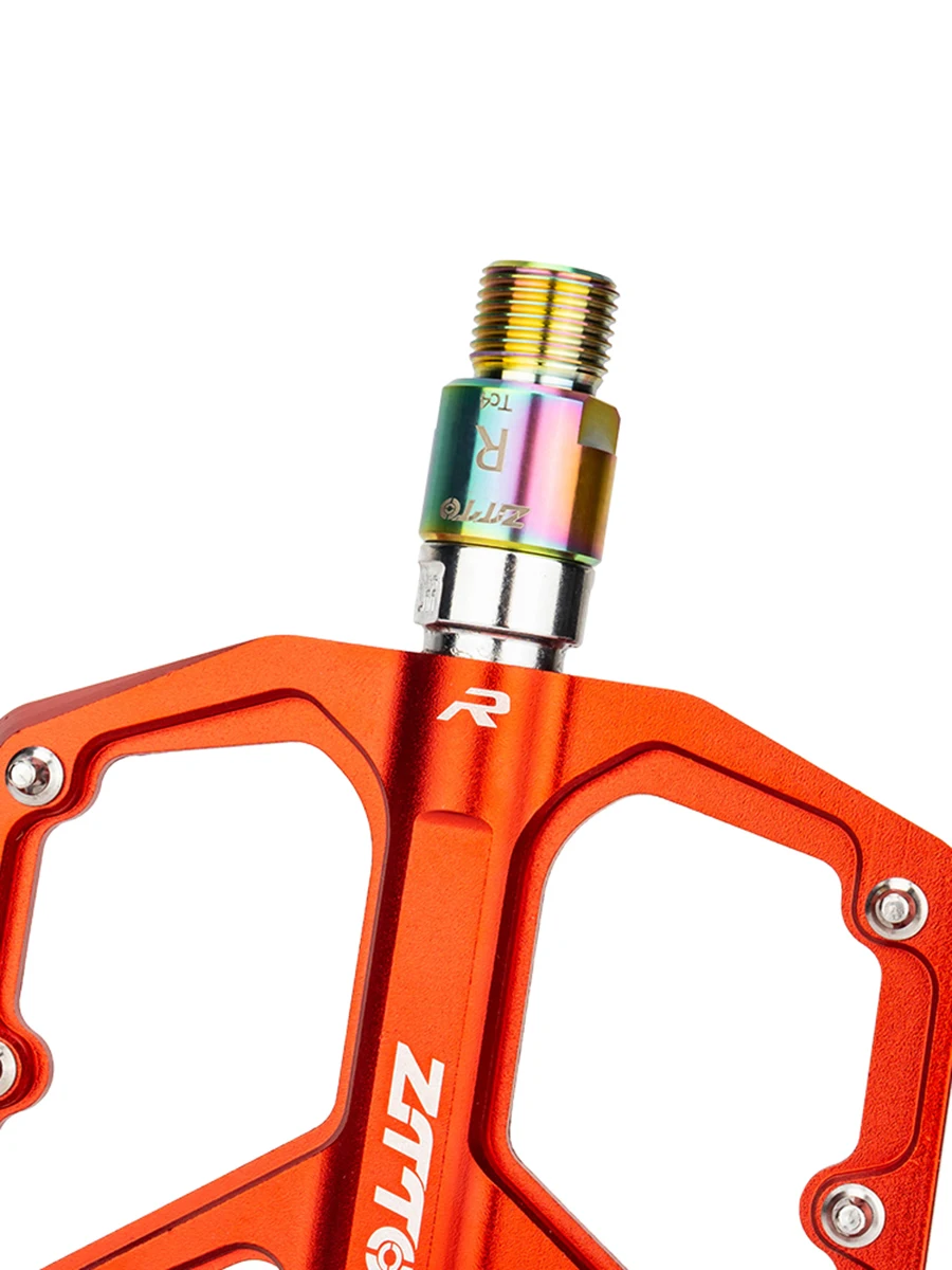 AliExpress ZTTO Titanium Alloy Bicycle Pedal Extend Bolt 16mm 20mm Pedal Axle Extender Crank Arm Spacer For MTB Road Bike Pedals Extension