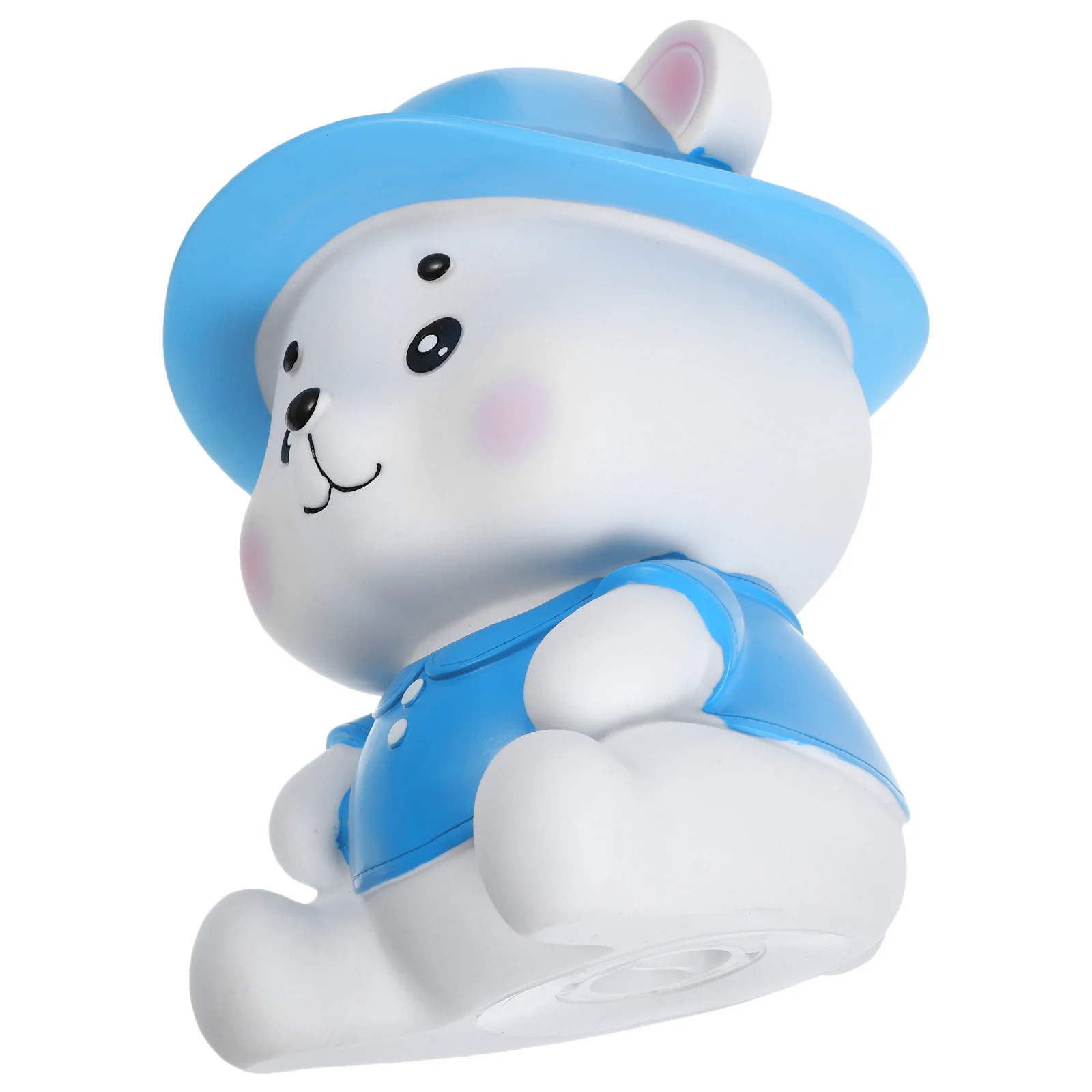 

Bear Shaped Piggy Bank Vinyl Coin Bank Desktop Saving Jar Cute Money Pot Decorative Household Coin Box Gift Bear-Shape Money Box