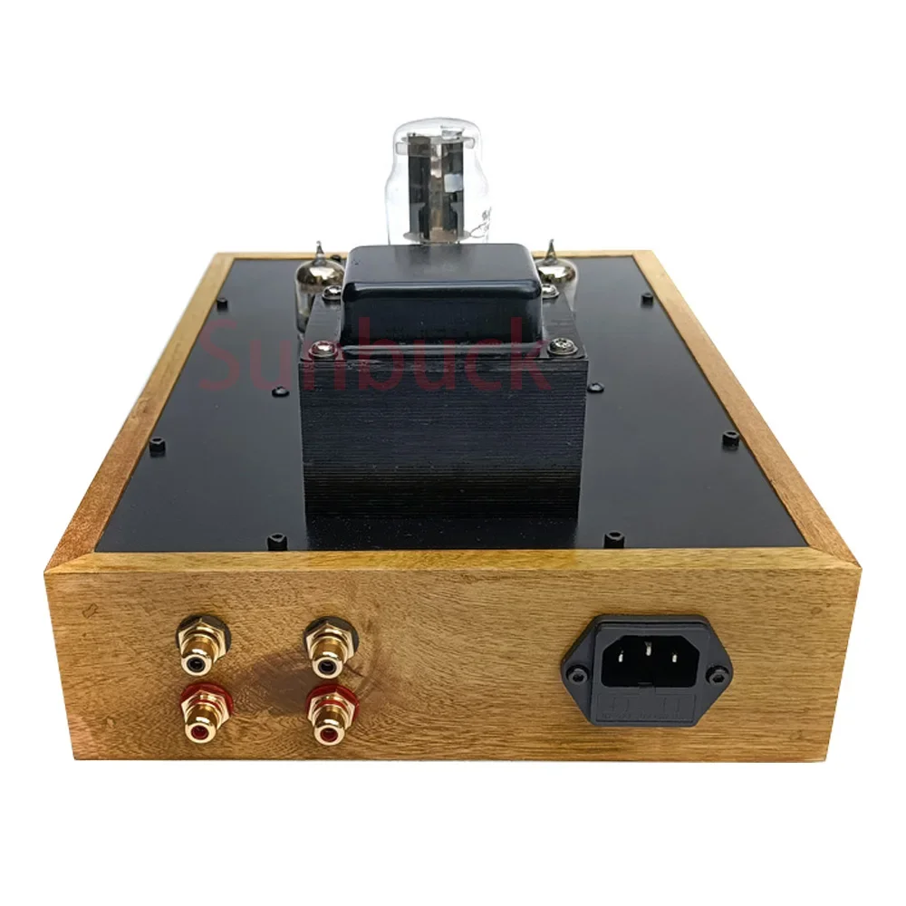 Sunbuck 6N3 GE5670 6H3N SRPP wzmacniacz lampowy przed etapem 5Z4P prostownik lampowy wzmacniacz Audio z miernikiem lampy próżniowej 6E2