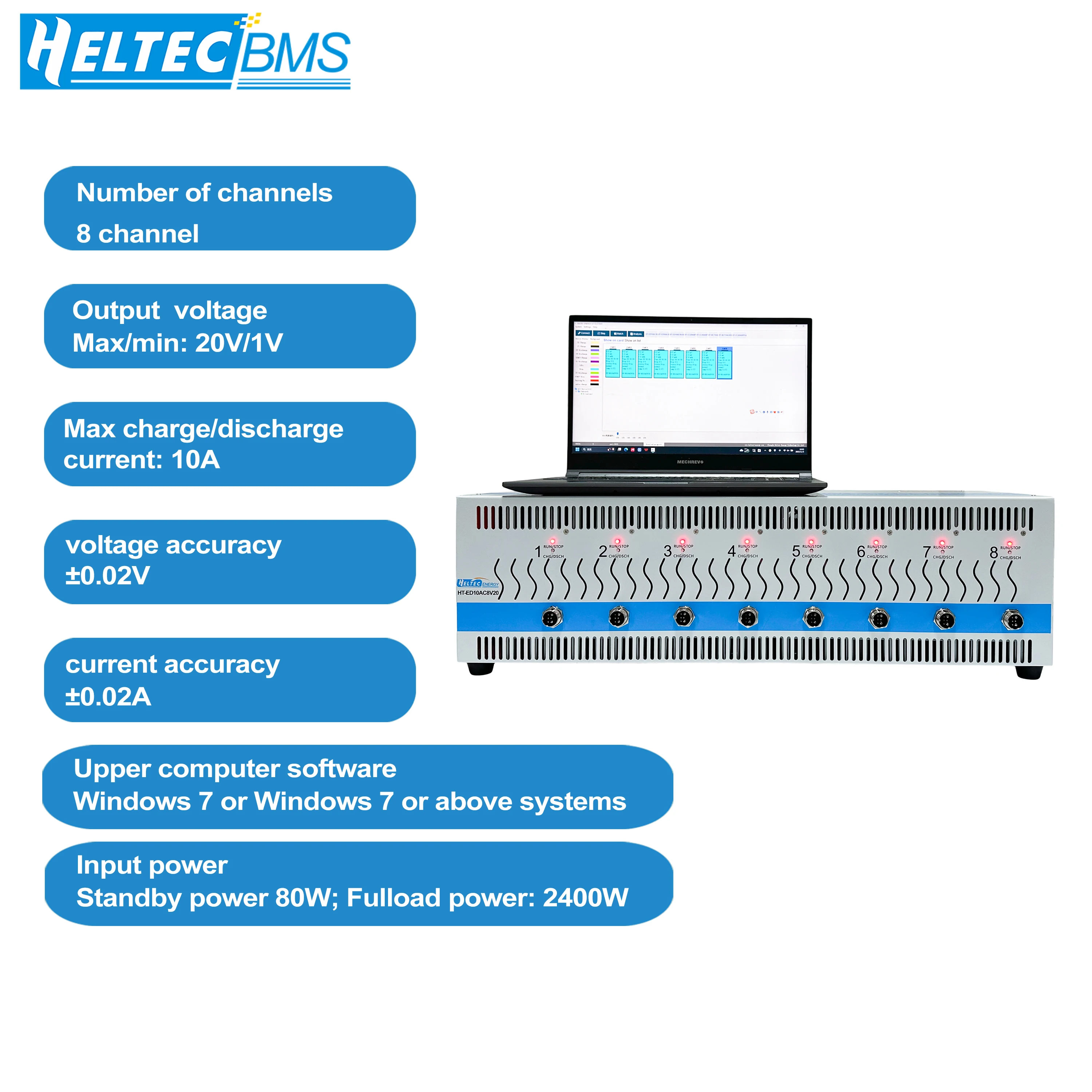 HEV Hybrid Car NiMH Battery Balance/Hybrid Nickel Hydrogen Battery Cell Charge Discharge Capacity Tester 6s 8s 5A 10a Car Repair